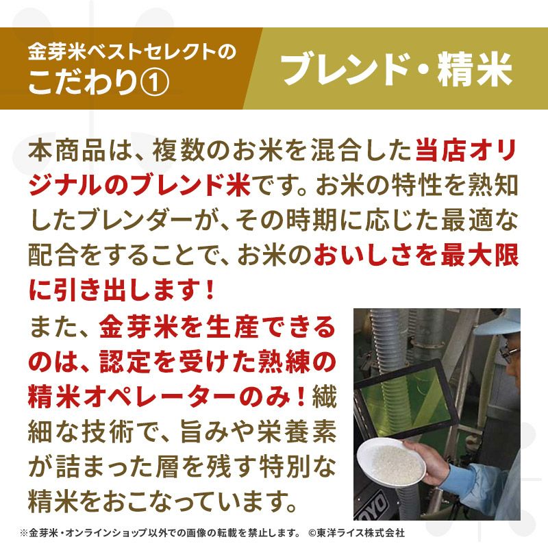 金芽米　10kg 無洗米　オリジナルブレンド米　ベストセレクト　東洋ライス 金芽米 10kg 無洗米 オリジナルブレンド米 ベストセレクト 東洋ライス