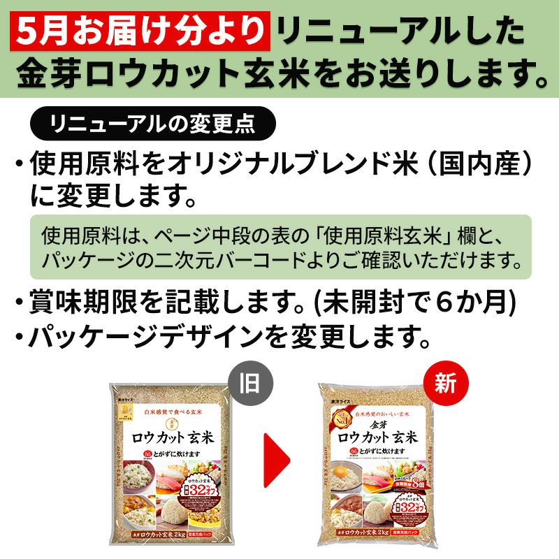 ぼそぼそしない美味しい玄米なら金芽ロウカット玄米！ふっくら食感で