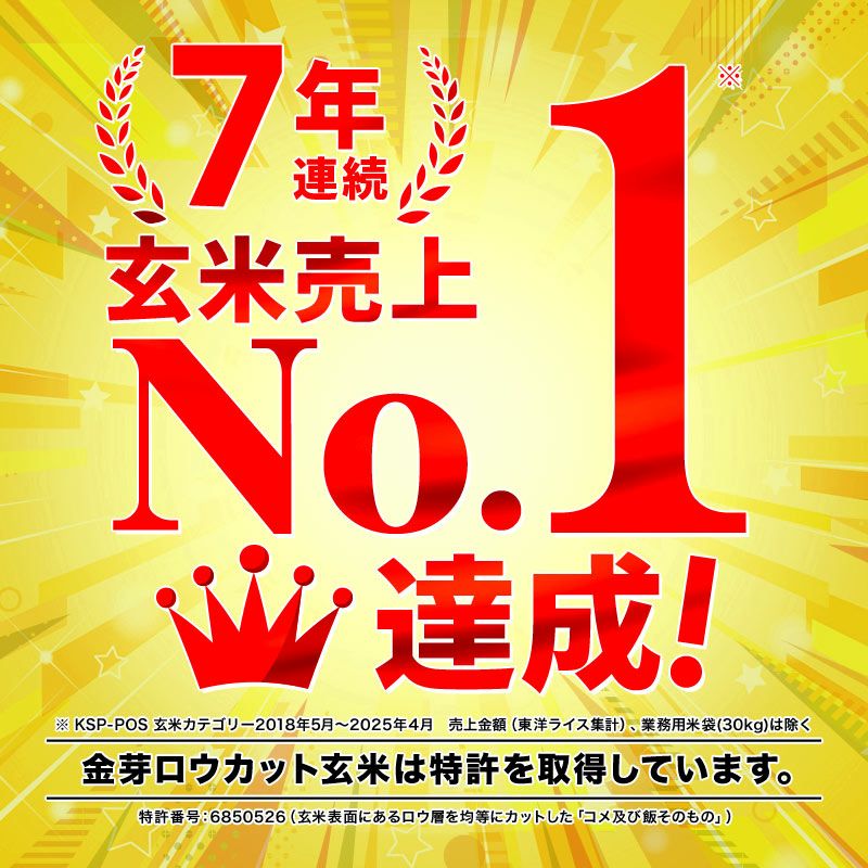 □定期お届け便□ 金芽ロウカット玄米 4kg（2kg×2袋） 【送料無料