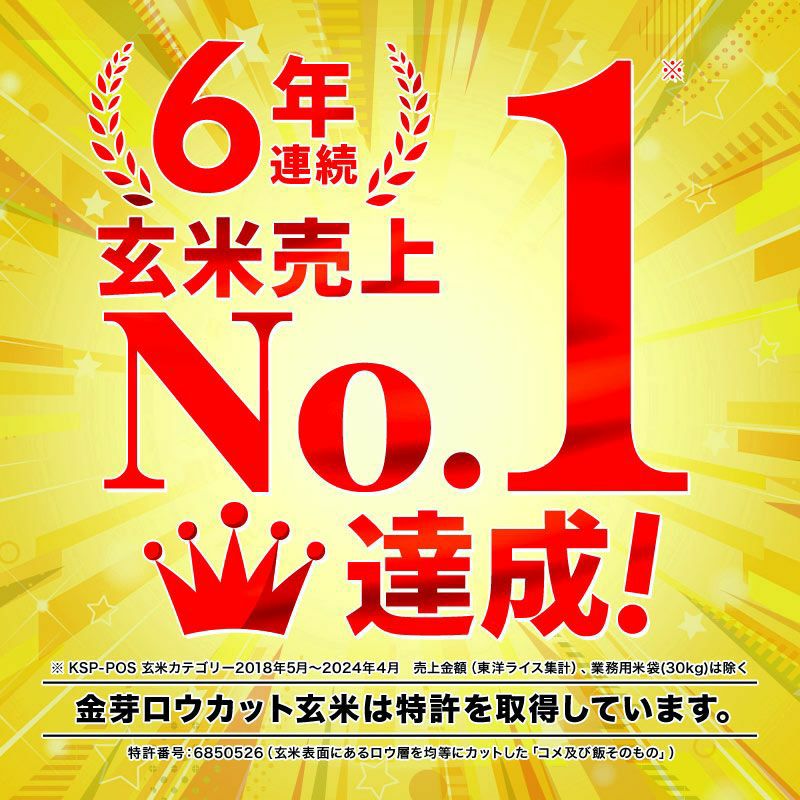 少量でも定期購入OK！【定期お届け便／金芽ロウカット玄米 長野県産