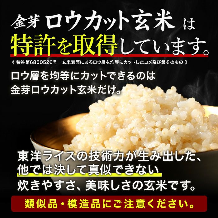 少量でも定期購入OK！【定期お届け便／金芽ロウカット玄米 長野県産コシヒカリ】